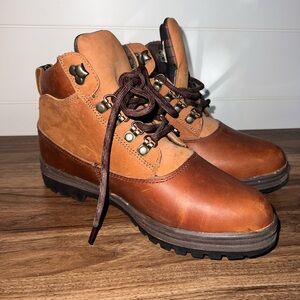 G.H. Bass Leather Lace-up Boots
